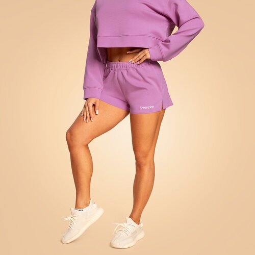 BeastPink Ženske kratke hlačice Sweatshorts Grace Purple Slike