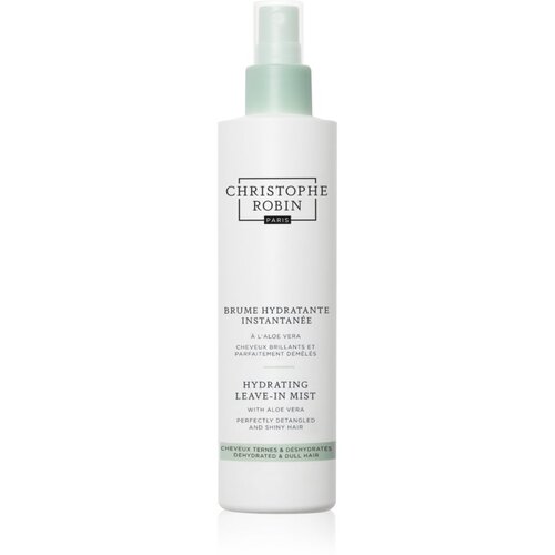 Christophe Robin Hydrating Leave-In Mist with Aloe Vera hranilno in vlažilno pr&amp;scaron;ilo za suhe in občutljive lase 150 ml Slike