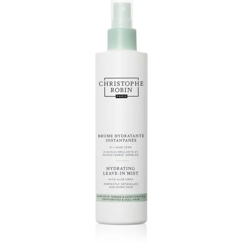 Christophe Robin Hydrating Leave-In Mist with Aloe Vera hranjivi i hidratantni sprej za suhu i osjetljivu kosu 150 ml