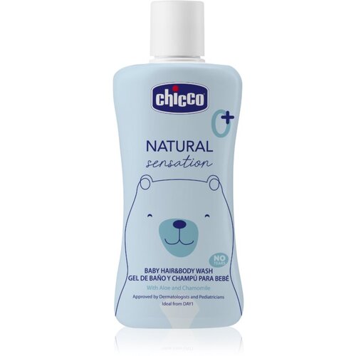 Chicco Natural Sensation Baby šampon i gel za tuširanje za djecu od rođenja 0+ 200 ml Cijene
