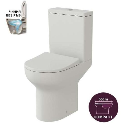 Inter Ceramic monoblok compact 56x35x40 cm &ndash; wc &scaron;koljka + wc daska soft close + vodokotlić Cijene