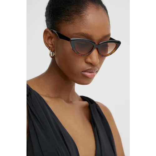 Answear Lab Sunčane naočale za žene, boja: smeđa