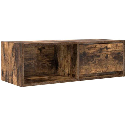 vidaXL TV ormarić boja dimljenog hrasta 80x31x25,5cm konstruirano drvo Cijene