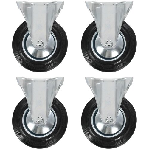 VidaXL Fiksna kolesa 4 kosi 160 mm, (21036099) Slike