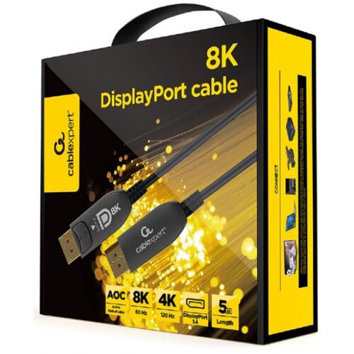 Gembird CC-DP8K-AOC-5M Active Optical Cables (AOC) DisplayPort v.1.4 (8K@60Hz/4K@120Hz) 5m Cene