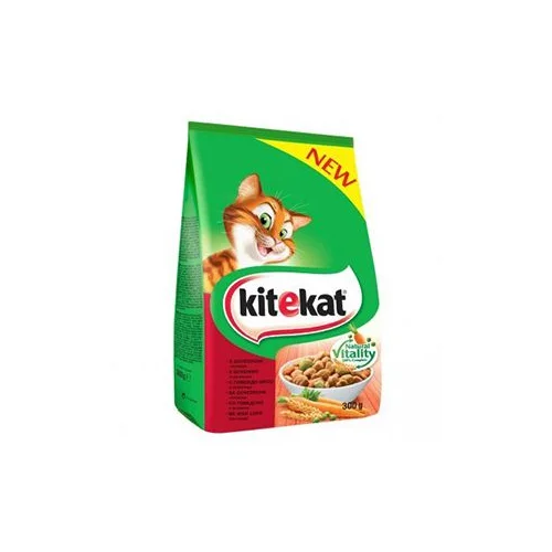  Hrana za mačke Kitekat dry beef/veg 300g