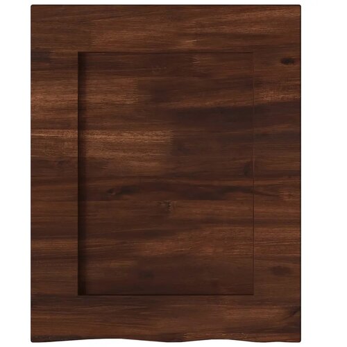  Pravokutni stolni vrh 40 x 40 x 3 cm Četvrtasti - Tamno smeđa 40 x 40 x 3 5 cm Živi rub 1 strana Slike