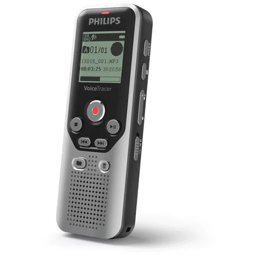  Diktafon Philips DVT1250. 8GB memorija, voice activation funkcija. spajanje sa računarom