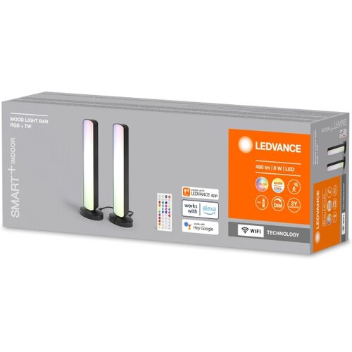 Ledvance Komplet 2x LED RGBW prigu&amp;scaron;iva stona lampa MOOD LIGHT LED/4W/230V + daljinski upravljač Slike