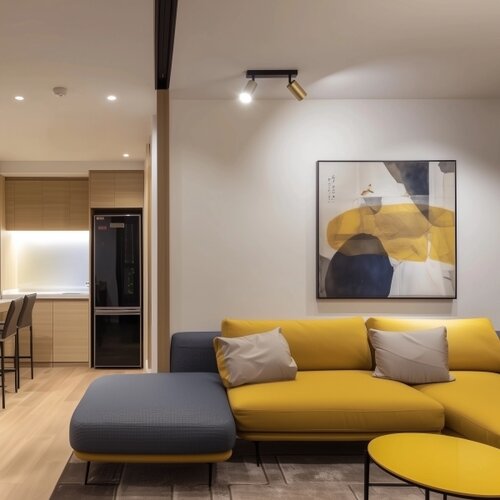  Brilagi - LED RGBW prigu&amp;scaron;iva spot svetlo SELE GOLDEN 2xGU10/6W/230V crna/zlatna Slike
