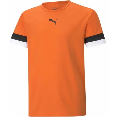 Puma TEAMRISE JERSEY JR Dječja majica za nogomet, narančasta, veličina