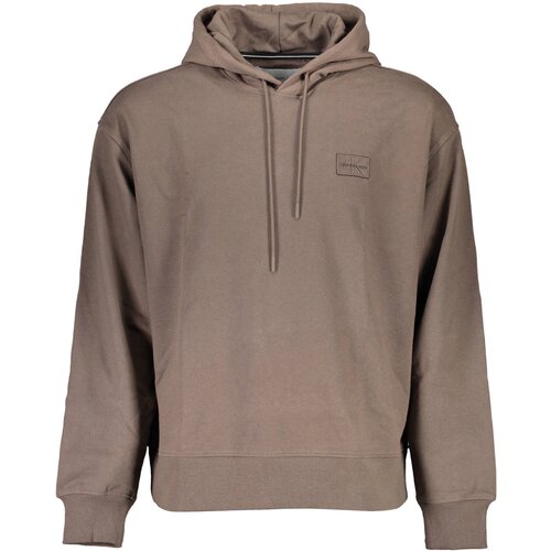 Calvin Klein SWEATSHIRT WITHOUT ZIP MAN BROWN Slike