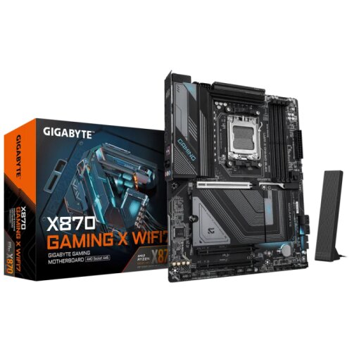 Gigabyte X870 GAMING X WIFI7, DDR5, SATA3, USB4, DP, 2.5GbE, WiFi 7, AM5 ATX Cene