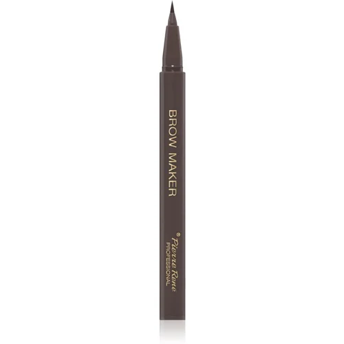 Pierre René Professional Brow Maker precizna olovka za obrve nijansa Dark Brown 0,74 g