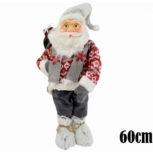  Novogodi&amp;scaron;nja figura Deda Mraza, 60cm Slike