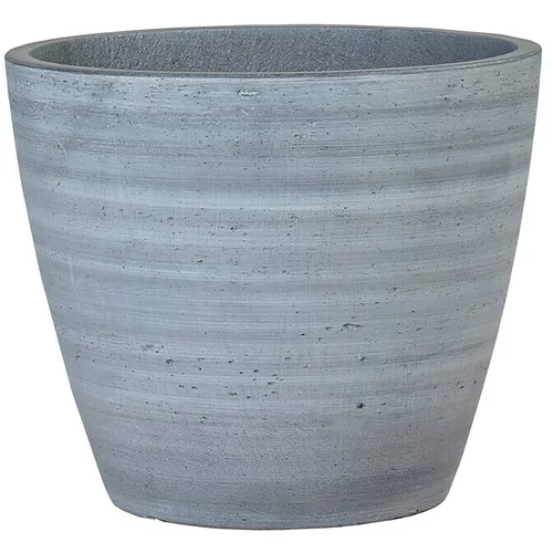  Cvetlični lonec (Ø 27 x 23 cm, cement, siva)