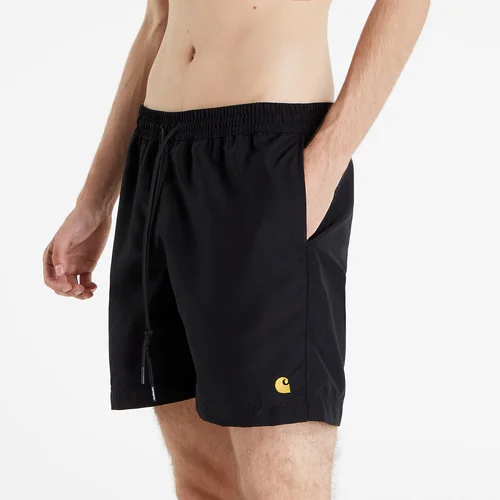 Carhartt WIP Chase Swim Trunks Black/ Gold