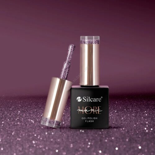Silcare manimore gel polish flash violet trajni gel lak za nokte uv i led Slike