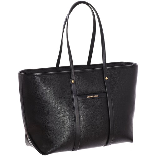 Michael Kors Nakupovalne torbe 38S3GKNT3L-BLACK Črna Slike