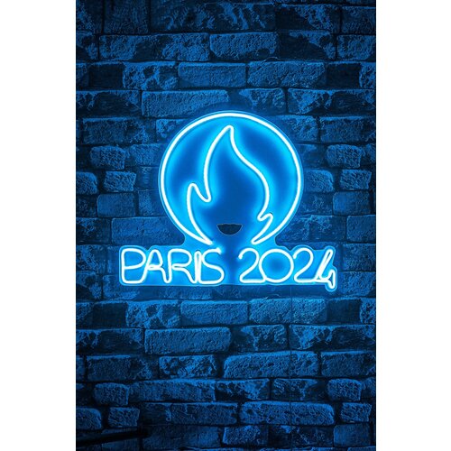 Atelier Del Sofa zidna LED dekoracija Paris 2024, 375 cm, IP67, 240 lm, 12V, Plava Slike