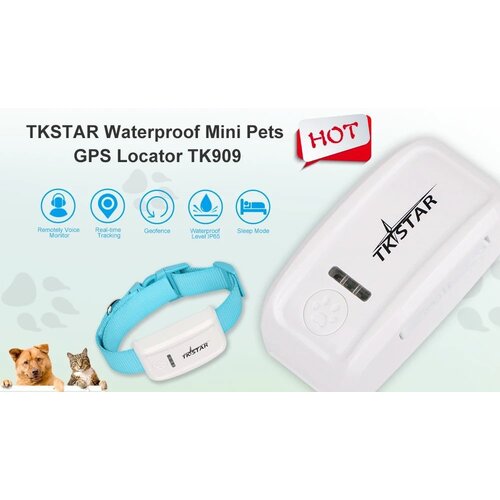  tkstar gps ogrlica gps tracker za kucne ljubimce ogrlica za pracenje na sim karticu gps lokator Cene