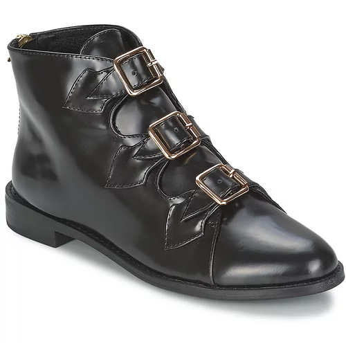 F-Troupe Triple Buckle Boot Crna