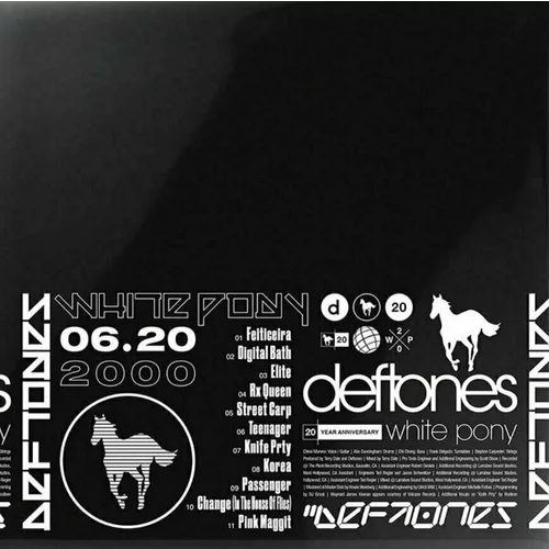 Deftones White Pony (20th Anniversary Indie Edition) (4 LP)