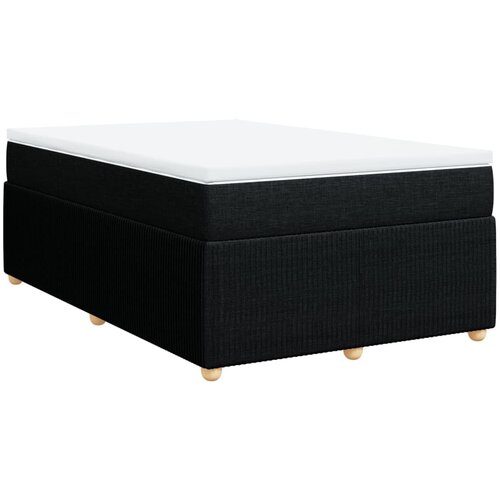 Maison Chic Box spring postelja - Vzmetna postelja z vzmetnico črn 120x200 cm blago SL11714, (21884812) Cene