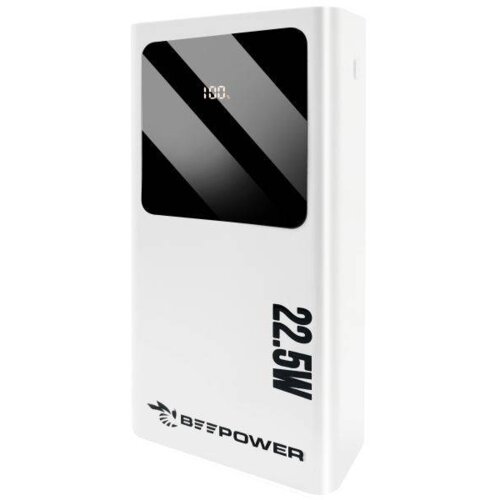 Beepower prenosna baterija BP-30PD QC 22,5W powerbank 30000 mAh 2x USB, 1x Type C bel Slike