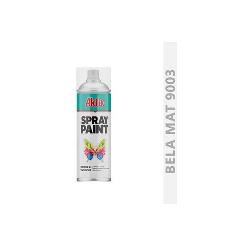 Akfix boja u spreju 9003 bela mat 400 ml Cene