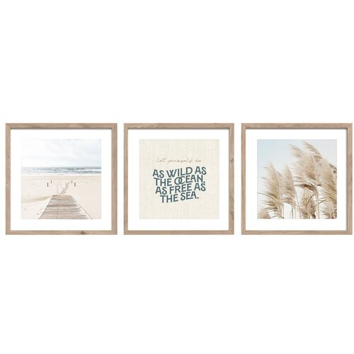 Styler Slike u setu 3 kom 30x40 cm Seaside – Cijene