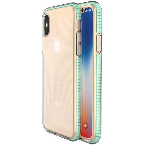 IZMAEL.eu Futrola Spring clear TPU za Apple iPhone XS/iPhone X - Svijetlo zelena Cene
