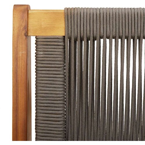 vidaXL vanjska klupa izgled teak drveta siva solidno bagremovo drvo Cijene