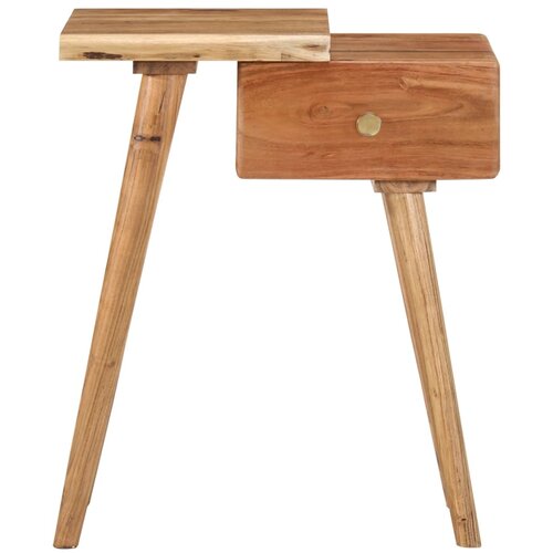 Maison Chic Nočna omarica - Nočna miza - Nočna mizica trden akacijev les 45x32x55 cm, (21688409) Slike