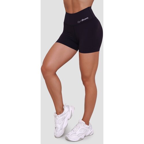 GymBeam Ženske kratke hlače BEAT Black Slike
