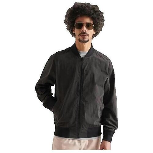 Superdry Jakne Blouson Ripstop Bomber Črna Slike