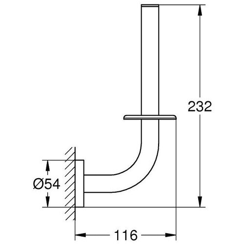 Grohe 40385GN1 Essentials držalo za toaletni papir Cene