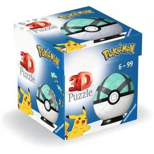 Ravensburger 3D puzzle - Pokemon Net lopta - 54 dela Slike