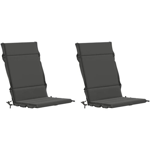  Jastučići za stolice s visokim naslonom - 2 komada GEMERT 2 pcs - Antracit (poliester) 120 x 50 x 3 cm 2 Cijene