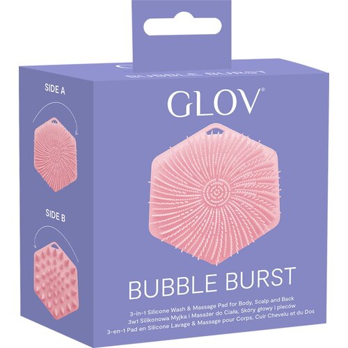 Glov Bubble Burst 3u1 silikonska podloga za pranje i masažu tijela, vlasišta i leđa - 1 kom Cijene