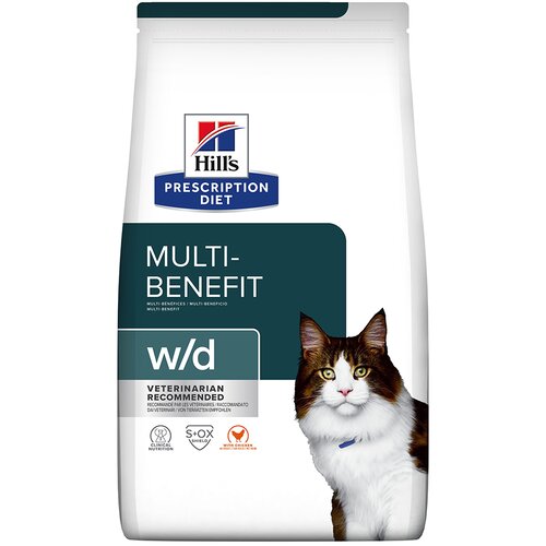 Hill’s Prescription Diet w/d Multi-Benefit s pi&scaron;čancem - 3 kg Cijene