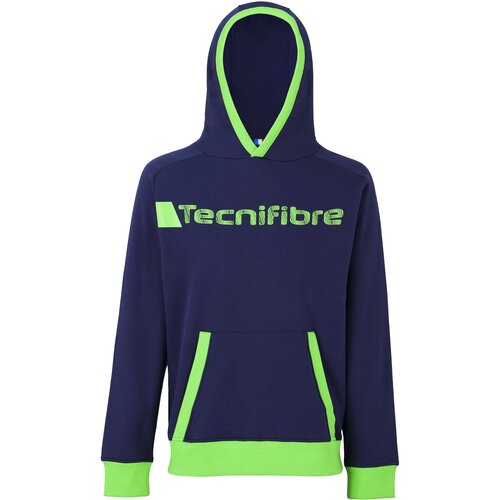 Tecnifibre Children's Sweatshirt Fleece Hoodie Navy 6 - 8 years Cene