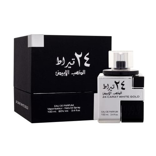 Lattafa 24 Carat White Gold 100 ml parfemska voda unisex Slike