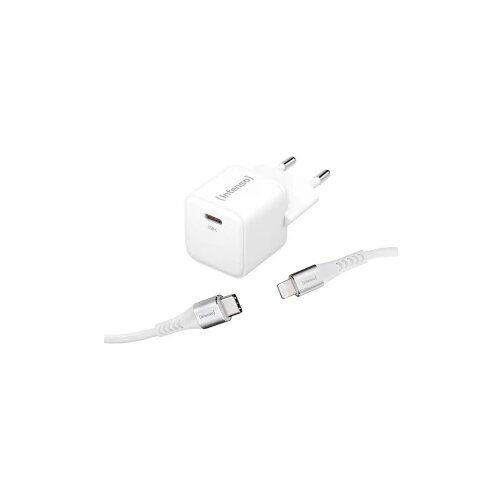 Intenso W30C GaN + C315L USB punjač unutrašnje područje Izlazna struja maks. 3 A Broj izlaza: 1 x USB-C®, Lightning GaN Cijene