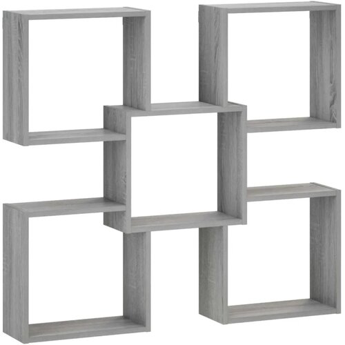  Zidna polica Siva Sonoma 99 5 x 17 x 91 cm Konstruirano drvo - Siva Sonoma Slike