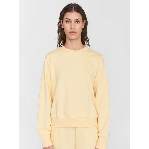 Noisy May Yellow basic sweatshirt Magnifier - Women