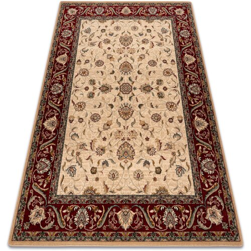 RugsX Preproge Preproga volna OMEGA ARIES rože svetlo rubin 100x150 cm Rdeča Cene