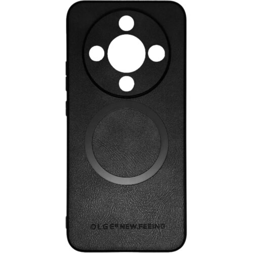  Za&scaron;titna silikonska futrola (OLGE Magnetic) za Honor Magic8 Lite, Crna Cene