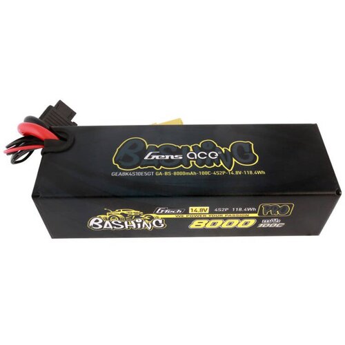 Gens ace BATERIJA 8000MAH 14.8V 100C 4S2P LIPO S PRIKLJUČKOM ZA RC MODELE, (5000291902) Slike