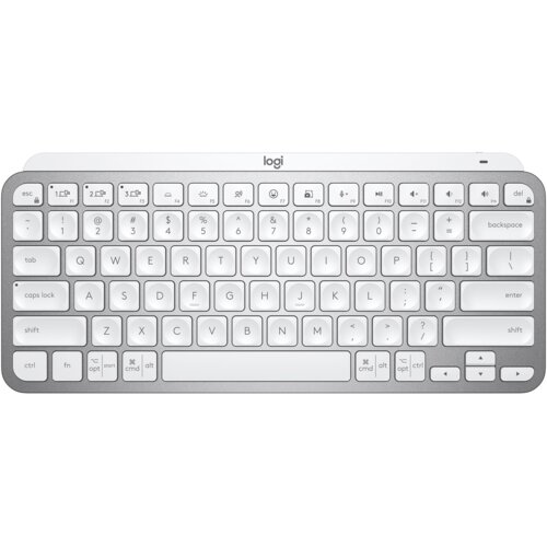 Logitech MX Keys Mini tipkovnica RF brezžična + Bluetooth QWERTY Angle&amp;scaron;čina Siva Slike